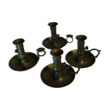 Brass candlesticks