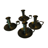 Brass candlesticks