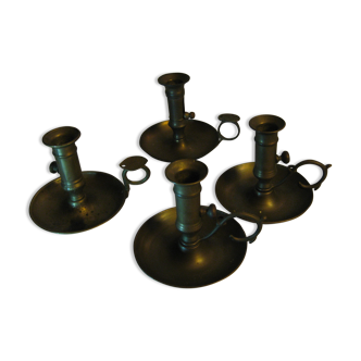 Brass candlesticks