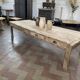 Large farmhouse coffee table with 8 drawers