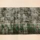Distressed Turkish Runner 280x78 cm wool Vintage rug, Overdyed Black