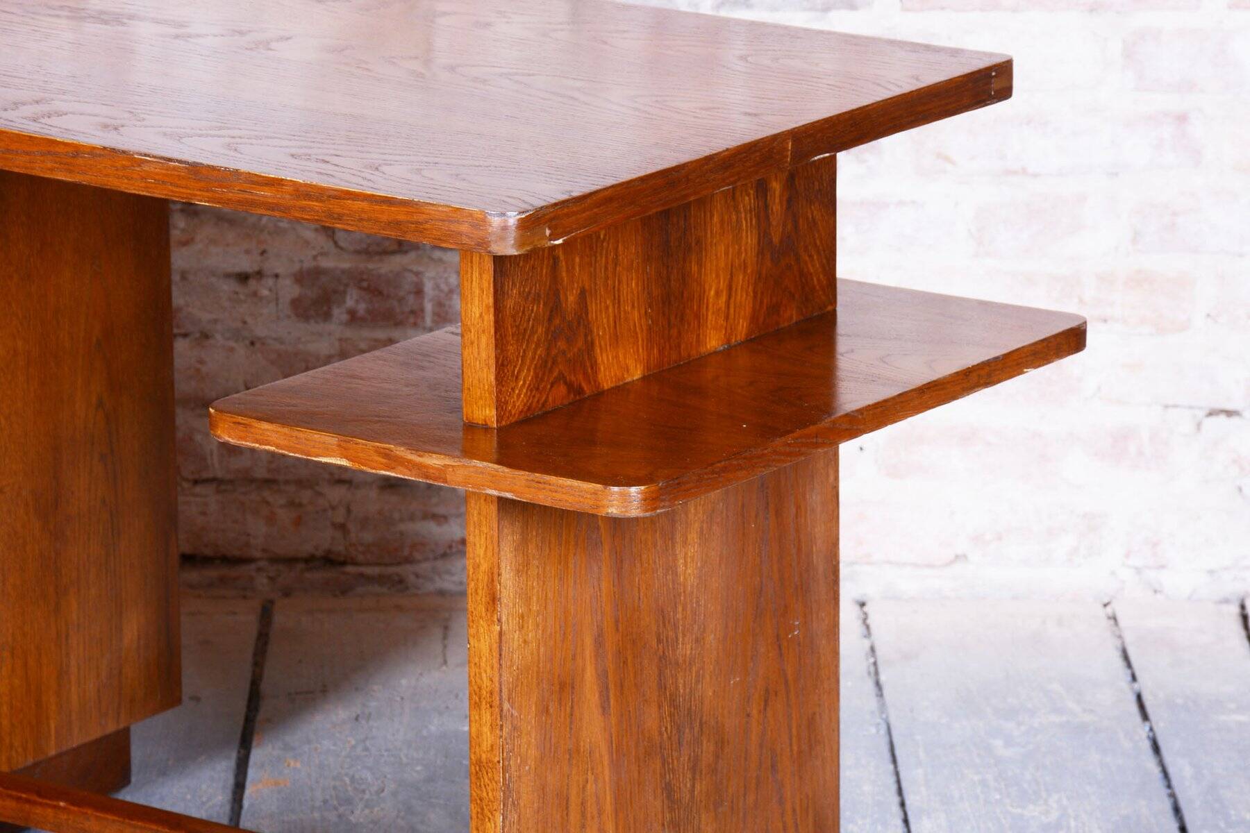Art Deco Writing Desk by J. Halabala for Up Zavody, 1930s
