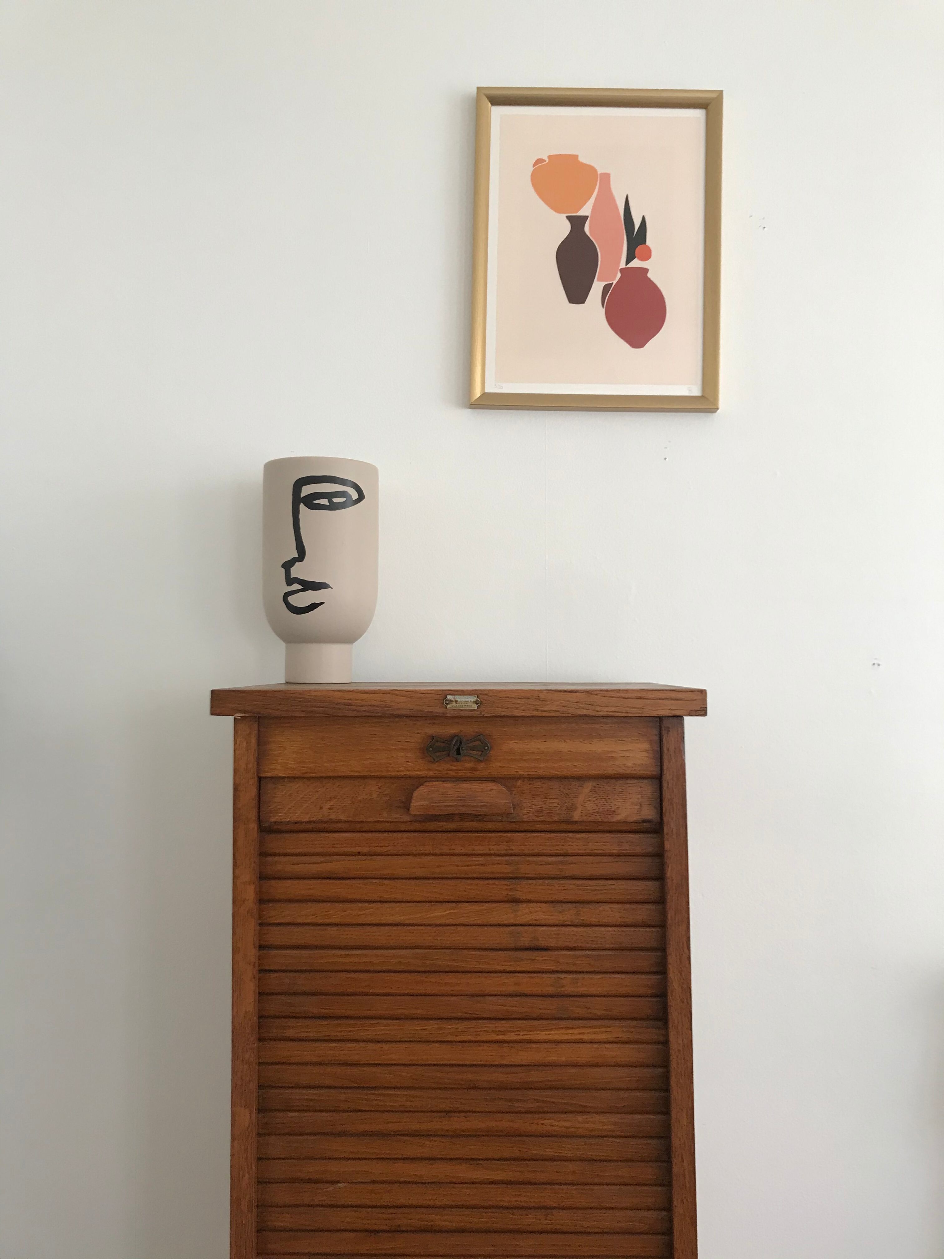 Old curtain cabinet cabinet