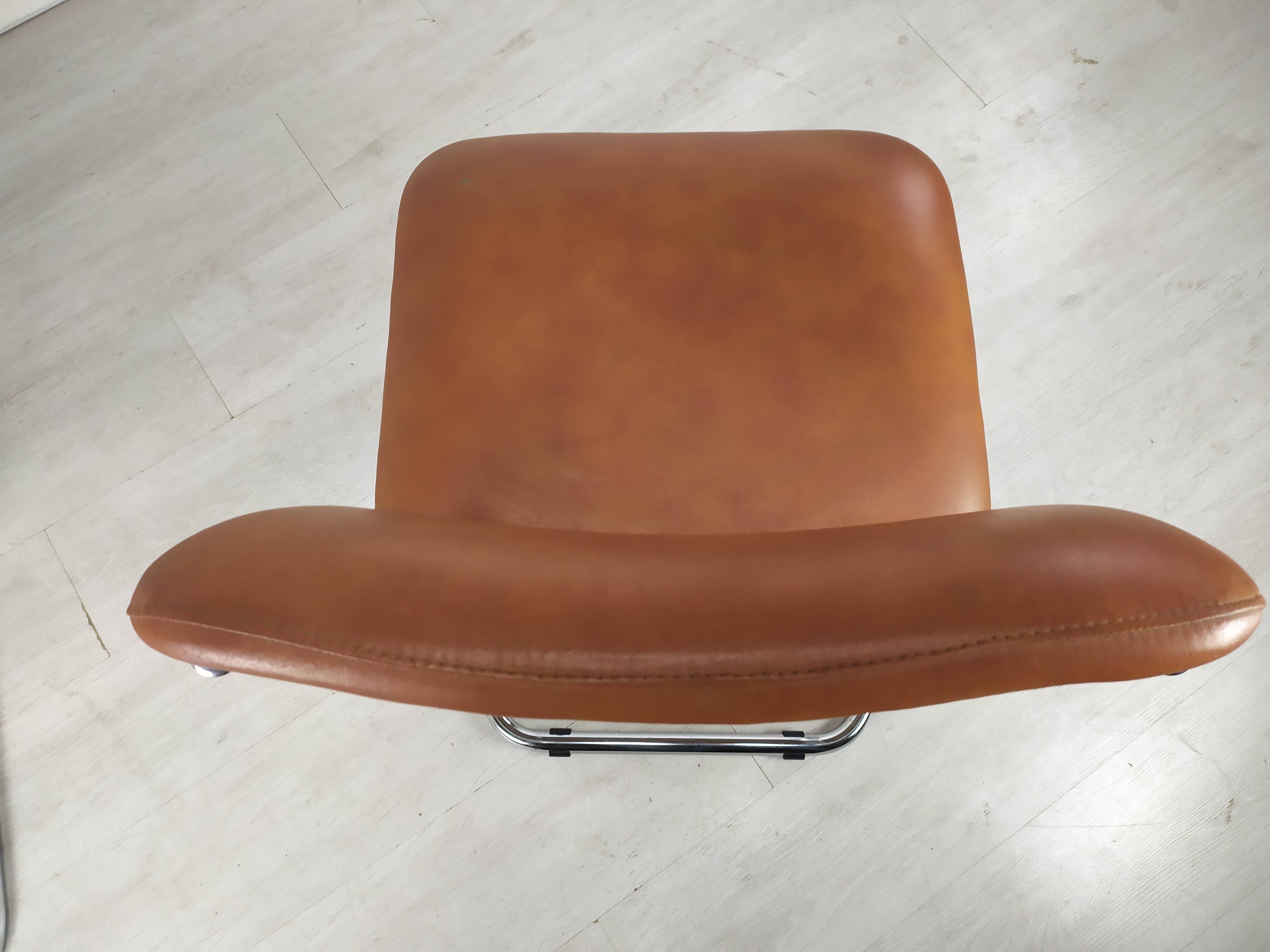 Imitation leather chairs