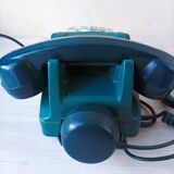 Blue S 63 rotary phone