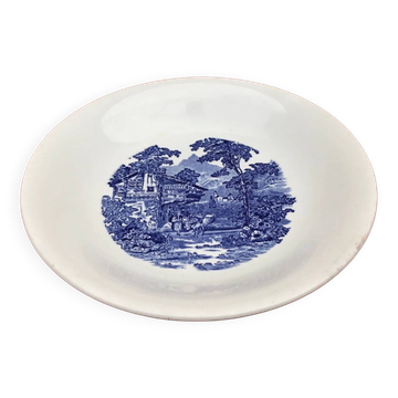 Hollow plate Faïence Lunéville France K&G (Keller Guérin) Tradition