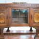 Buffet époque Art Déco en ronce de noyer