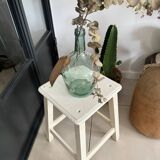 Old wooden painter's stool