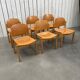 Set of six style chairs