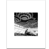 Backstage of the auto show