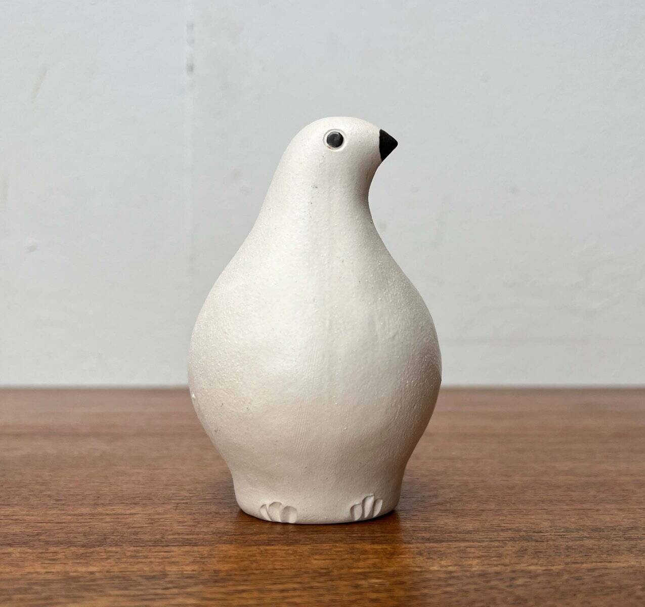 Vintage handmade ceramic bird whistles Riekko by Punainen Paja and Lintupaja, Finland, 1970s, set of 2.