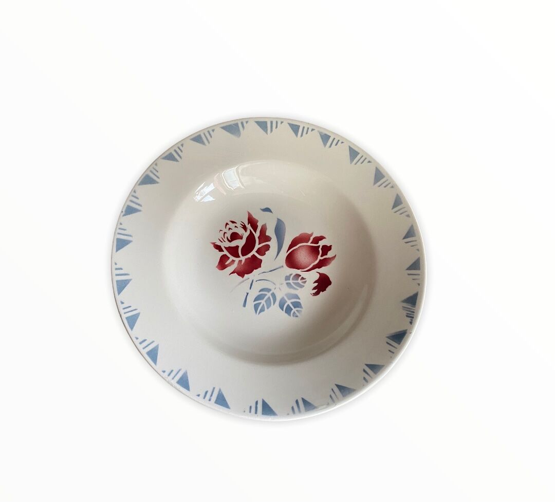 Lot of 6 Niderviller hollow plates