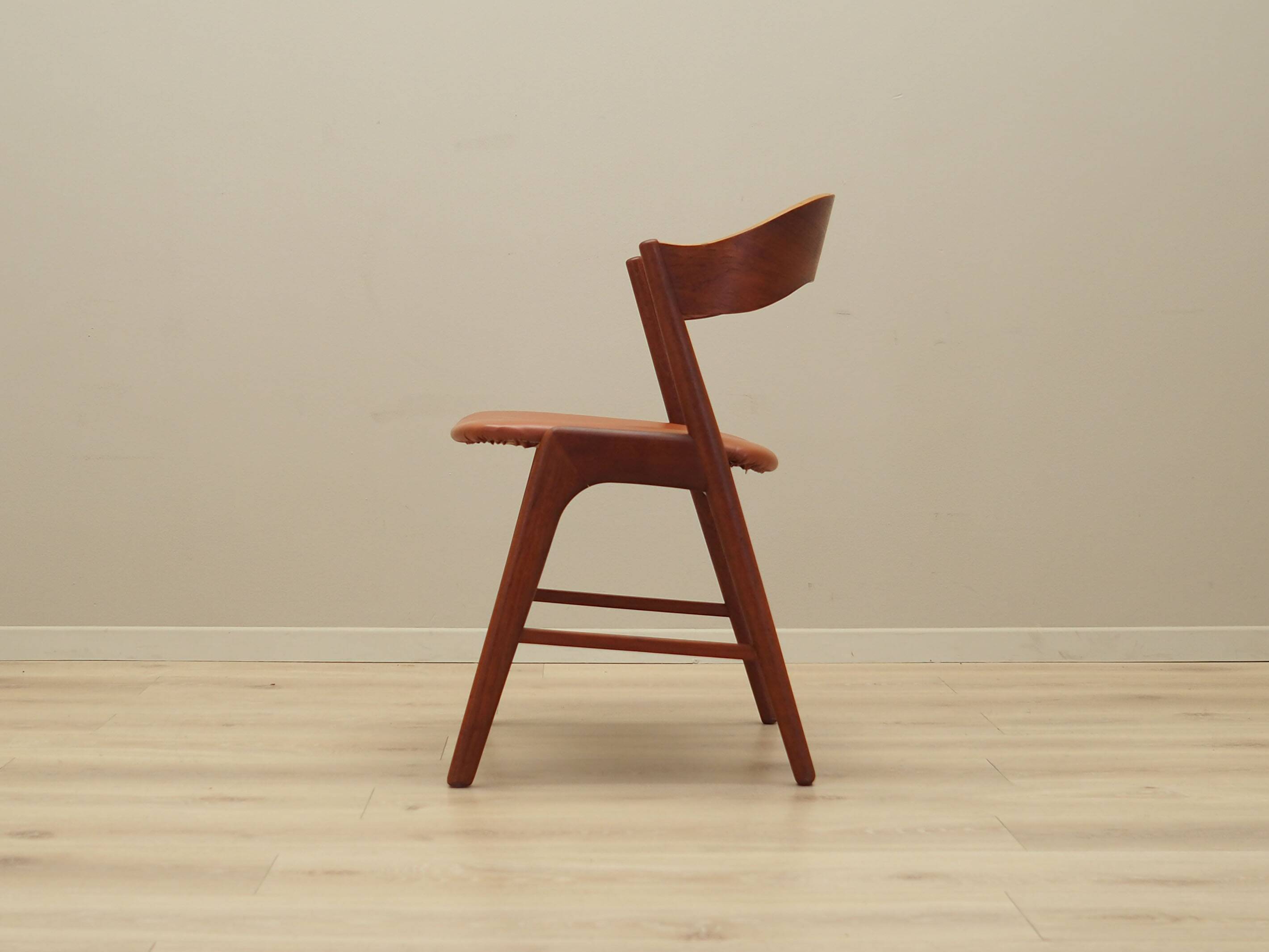 Set of four teak chairs, Danish design, 1970s, manufacture: Korup Stolefabrik