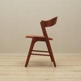 Set of four teak chairs, Danish design, 1970s, manufacture: Korup Stolefabrik
