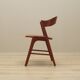 Set of four teak chairs, Danish design, 1970s, manufacture: Korup Stolefabrik