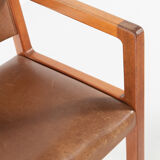 Set of 2 armchairs Borge Mogensen for Soborg mobelfabrik, Denmark 1960