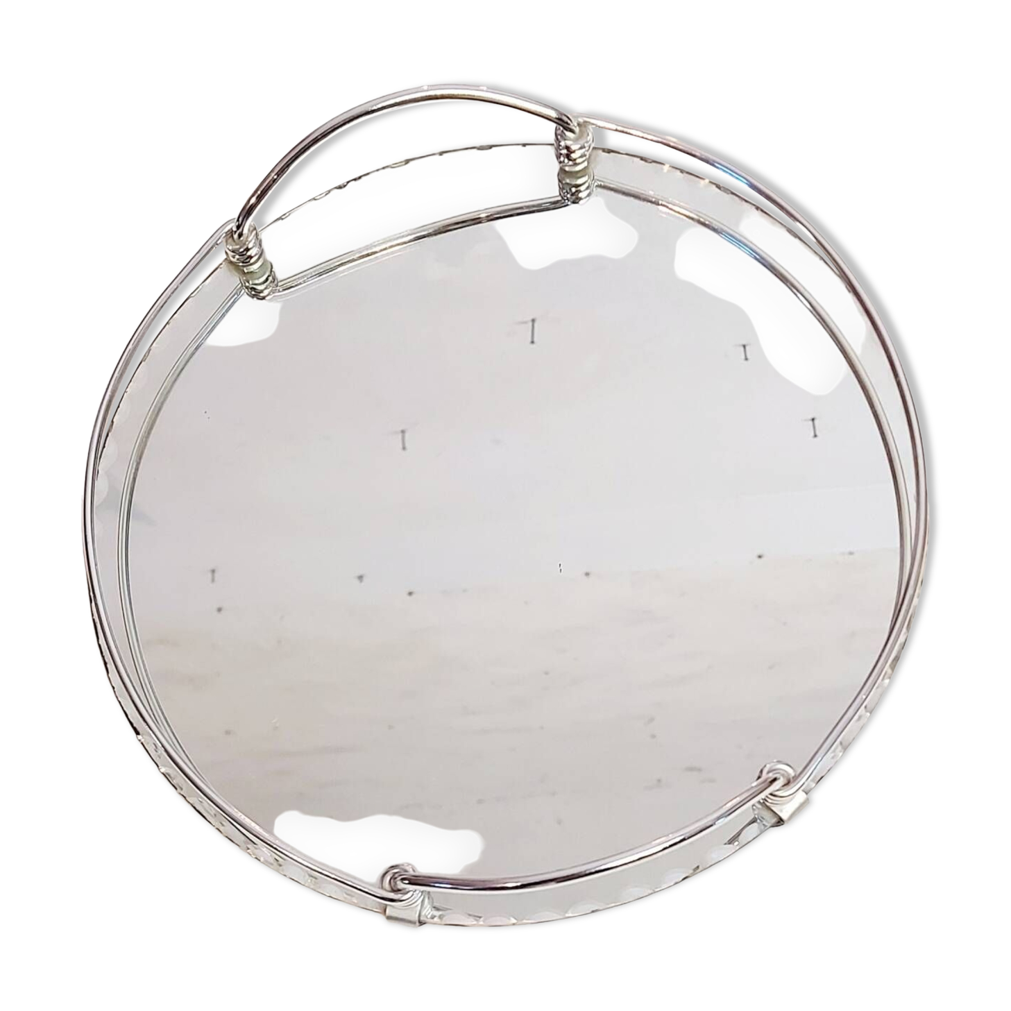 Plateau miroir vintage