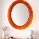 Backlit wall mirror for living room by Hillebrand