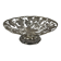 Openwork metal bowl with vine leaf and grape motif, 20th century