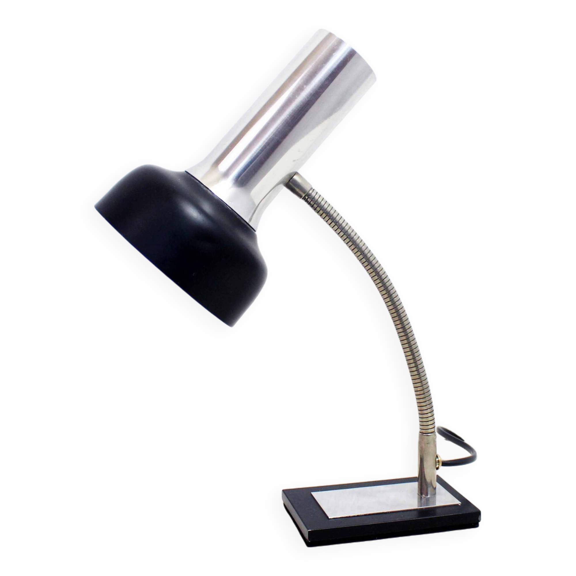 Lampe de bureau en métal 1950