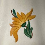 Digoin ceramic teapot with flowers
