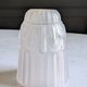 Tulip/shade in moulded glass Art Deco