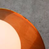 Vintage German Wall Lamps in Copper Plating from Ist Ellux, 1980s, set of 2