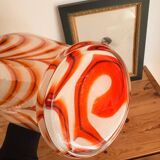 Grand vase en opaline marbrée — Style Pop Art Florentine — Années 7