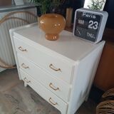Commode vintage pieds compas