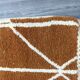 Berber rug in natural wool 100cm×300cm