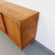 Vintage row in light oak wood from the 60s