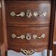Louis XVI style marquetry bedside table