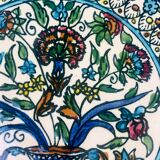 Armenia blueberry ceramic plate