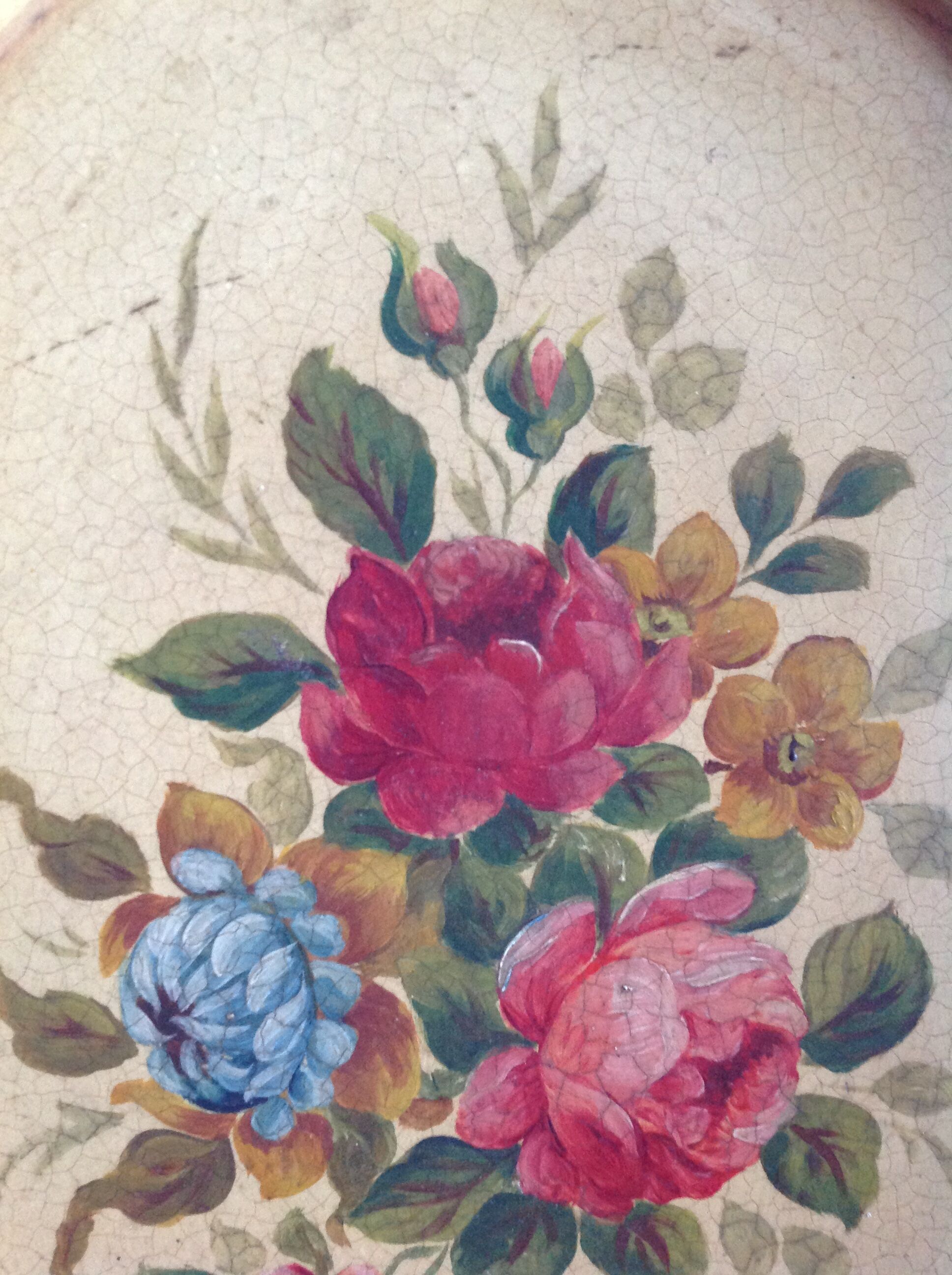 Flower sheet metal top, 50s