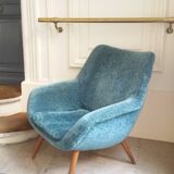 Chair 50/60s sculptural original vintage