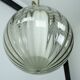 Mid-Century Murano Smoked Glass Chandelier with Opaline Diffuser, Italy '50