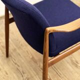 Two Mid-Century Modern Teak Armchairs by Hartmut Lohmeyer for Wilkhahn, 1950s