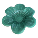 large hollow ceramic bowl in emerald green, CAB Bordeaux