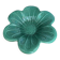 large hollow ceramic bowl in emerald green, CAB Bordeaux