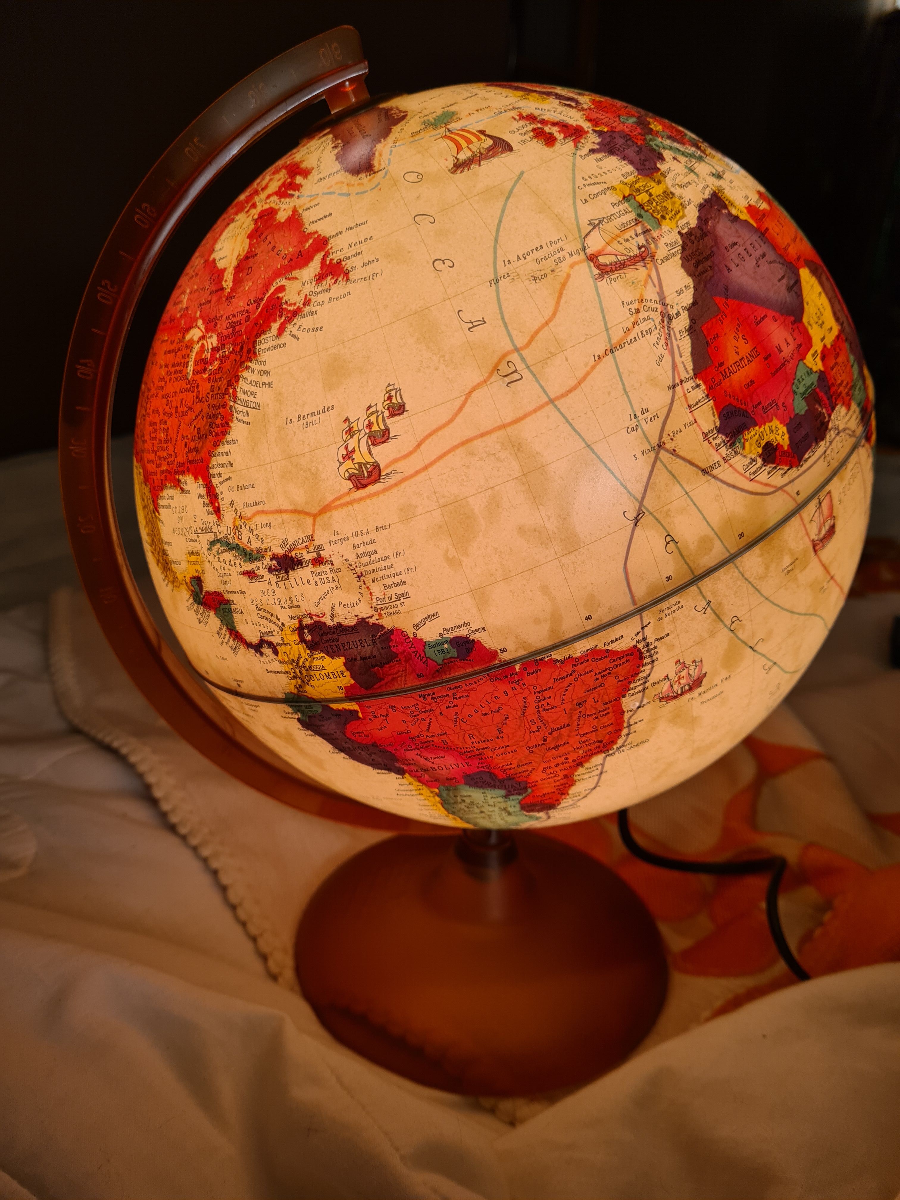 Vintage technodidattica globe