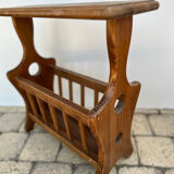 Wooden magazine door