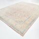 Large Pastel Pink Persian Floral Carpet, 294x382Cm