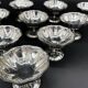 10 coupes à dessert en inox