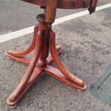 Vintage wooden antique office chair