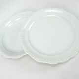 2 white porcelain dishes, Bavaria Schuman Arzberg, Germany