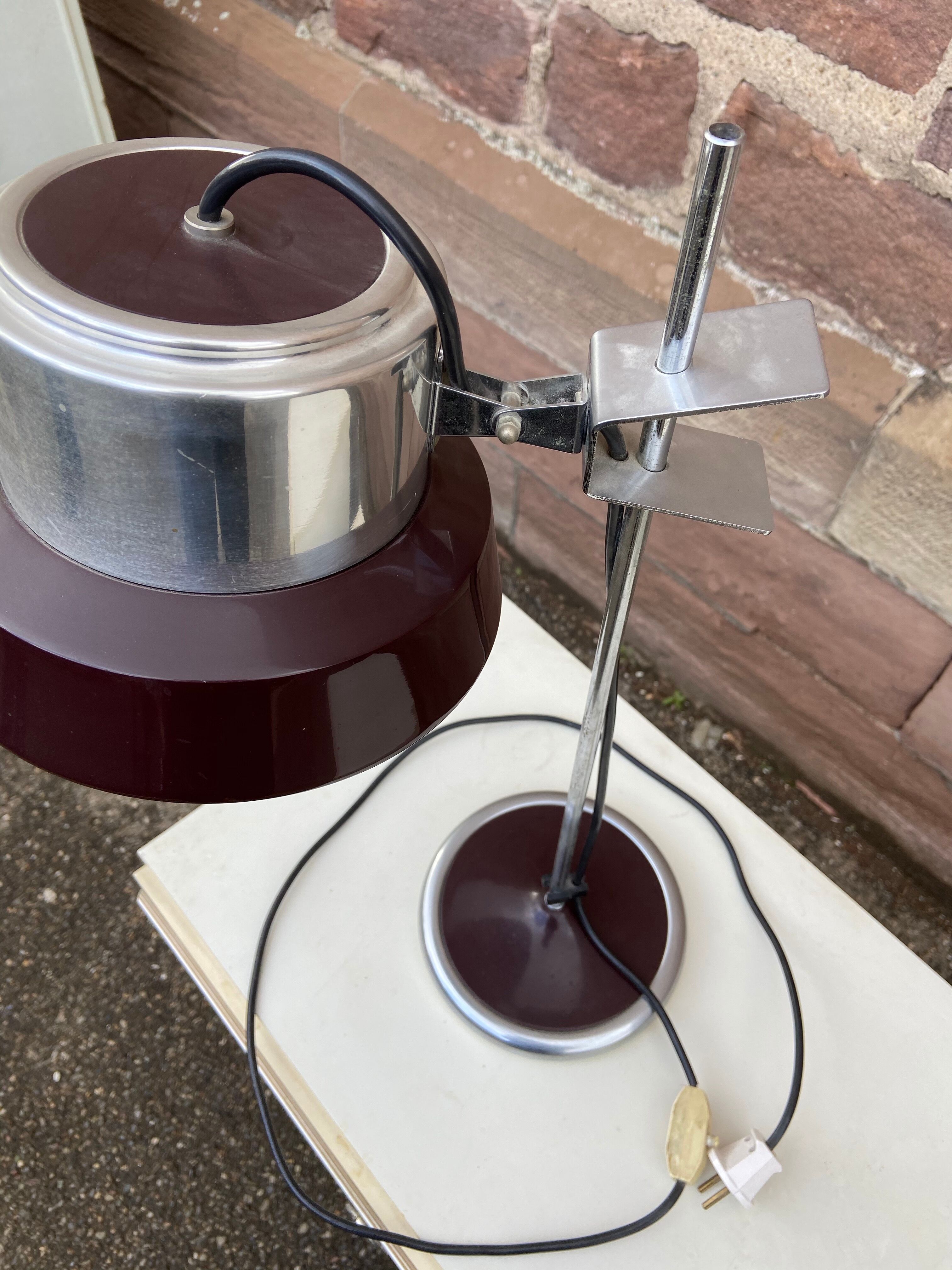 Italian design desk lamp, Targetti Sankey 1970