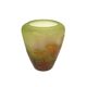 Etablissements gallé multi-layered glass vase with floral decoration, signed