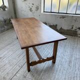 Table de ferme en chêne 2m