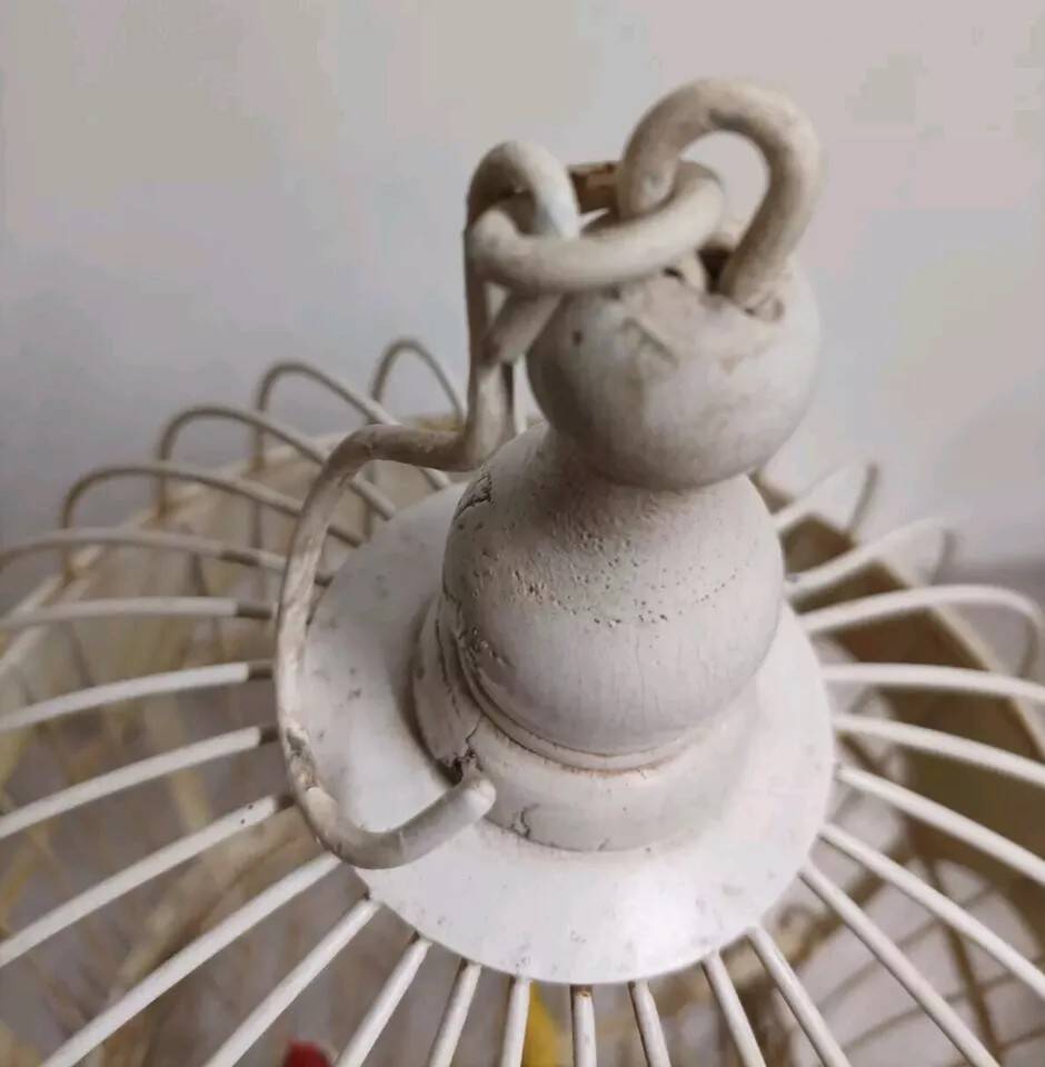 Pair of vintage bird cages