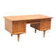 Vintage desk/executive desk with doors and drawers from the 1960s